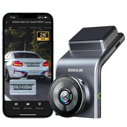 New Botslab G300H Plus Dual Dash Cam STARVIS 2