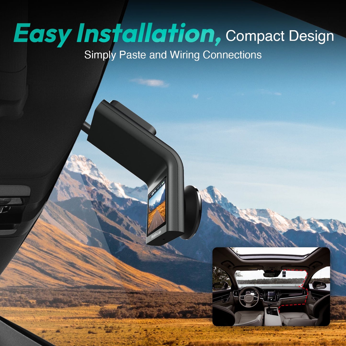 Botslab Dash Cam G300H Pro