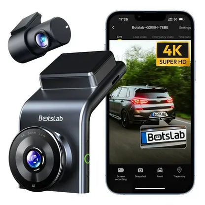 New Botslab G300H Plus Dual Dash Cam STARVIS 2