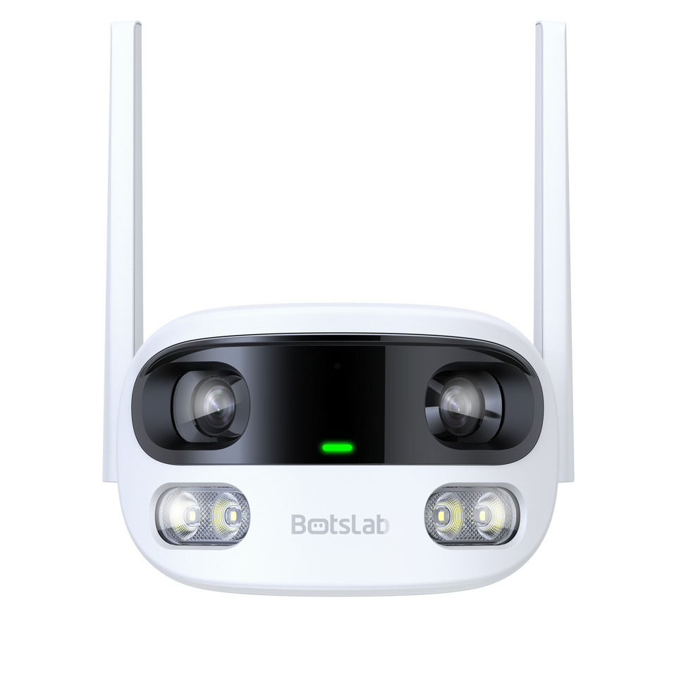 Botslab Outdoor Dual-Lens Camera W302 | 4MP QHD, AI Tracking & Vehicle ...
